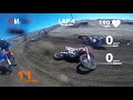 YZ125 Strictly Laps | Broken Wrist! | Aztec Raceway