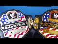 WWE Commemorative Title Belt VS WWE Replica Championship Title Belt!