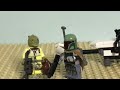 Boba Fett and Bossk: Tatooine chase (Lego Star wars stop motion animation)