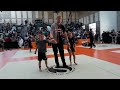 Jiu jitsu perfect execution of baseball choke - mouse trap for the opponent.