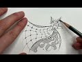 ZENTANGLE - 💯 relaxing! Auch für Anfänger.