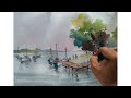 Simple Watercolour Painting Demo-