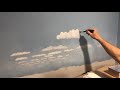 Painting model railroad backdrops: Sky and Clouds