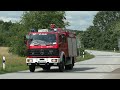 [Schwerer Verkehrsunfall auf B205 | Sirenenalarm] Einsatzfahrten Feuerwehren Kreis Segeberg