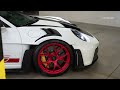 2024 White Porsche 911 GT3 RS Weissach Package - The Ultimate Sports Car in Detail