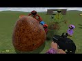 NEW EVOLUTION OF THE REJECTED SMILLING CRITTERS LION AND DRAGON VS POU - GARRY'S MOD