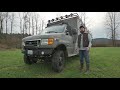 DIY 4x4 Ambulance Tiny House W/ Shower Toilet & Hot Tub - Overlanding Rig