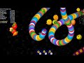 SLITHER. IO WORM ZONE SNAKE GAMEPLAY VIDEO 100000 + SCORS BIGGER SNAKE  🐍 GAMEPLAY