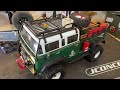 Cross RC EMo JT4 4x4 build and crawl on backyard course!