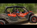 ZFORCE 950 4 Seaters Navigate Mud, Rock, Creeks & More on this Trail Ride Adventure