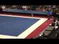 Kaitlyn Ohashi- 2012 Pacific Rim Gymnastics- Floor
