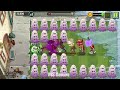 Every Plants x100 Level Max Vs Team Brickhead Zombies Level 15 - PvZ 2 Challenge