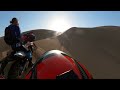 Riding sweihan desert on Enduro & adventure motorbike