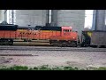 Loaded BNSF Arbor COLLIDES and DERAILS in Bennet, NE! MOST INSANE VIDEO I'VE EVER TAKEN!