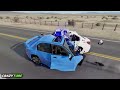 Cars vs Spike Strip #35 – BeamNG Drive