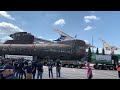 LIVE | U17 U-Boot Transport ANKUNFT Technik Museum SINSHEIM im Detail | Abschied der Crew & Parade