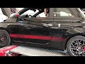 2015 Fiat 500 Eurocompulsion Phase 1 dyno pull