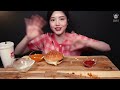 SUB)Gigantic Chicken & Huge Chicken Burger Mukbang Asmr🍔🍗 Jalapeño Burger, Fries & Cheese Sticks