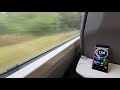 0 - 124mph on GWR Class 800 Leaving Swindon