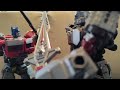New Transformers fighting game! (stop motion)