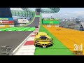 Probably My Closest Race Ever - GTA 5 Stunt Races