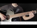 Como Tocar Blackbird - The Beatles (Paul Mccartney)-Intro y Verso-Tutorial - Guitarra Acustica - 1