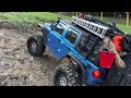 Jeep Wrangler RC trail (absima cr3.4 sherpa yikong yk4102) ジープラングラーオフロードラン