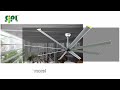 HVLS Industrial Ceiling Fan | New Generation Solar Big Fan