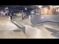 Euan riding at Prevail Skatehouse - 02/01/15