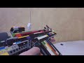 WORKING LEGO SEMI AUTO BRICKSHOOTER: Single Action Trigger.