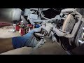 Accord How to Compess rear caliper Properly and Easly