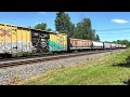 CSX 5115 & 110 Eastbound Through New York