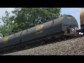 NJT-CSX Meet; Union Pacific Livery Leading CSX Freight: Roselle Park, NJ 6/14/12