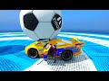 GTA V Mods Super Stunt Car Racing Challenge By SPIDER-MAN With Amazing Super Car Planes and Boats
