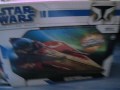 UNBOXING : Star Wars Clone Wars Obi Wan Kenobi Jedi Starfighter Delta Hasbro 2008