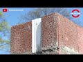 You Won't Believe How a Wall is Made from Cement Bags - Incredible Construction Techniques