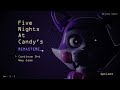 Pasandome todas las noches en five nights at candy's remastered