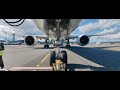 Emirates Boeing 777-300ER Pushback at Oslo Airport. Great GE90 Startup Audio!