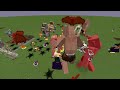 VILLAGERS vs GOLEMS | Minecraft Mob Battle