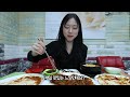 Unique Pork Cutlet in Mokpo? Spicy Green Onion Pork Cutlet Mukbang