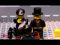 Zombie hide and seek with police in sewing room prison - Lego Zombies attack