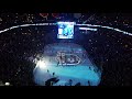 Columbus Blue Jackets pre game light show! It's Time!