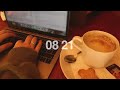 cozy café ambience ⁑ 25 minutes write/ work/ study with me ☕🕰️ pomodoro technique