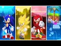 Sonic Team | Sonic 🆚 Super Sonic 🆚 Knuckles 🆚 Amy | Who Is Best ? #sonic #exe #fnf