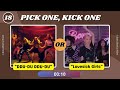 Pick One Kick One: BLACKPINK Edition 🖤💖| ULTIMATE BLINK CHALLENGE!