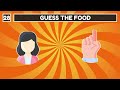 Guess the Food by the Emoji | Food Challenge 2024