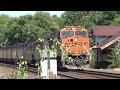 Train Meet at the Steilacoom Ferry Terminal Railroad Crossing.