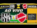 PONTE PRETA x VILA NOVA AO VIVO Campeonato Brasileiro - Narração