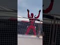 Deadpool dances to Celine Dion at Disneyland Paris Avengers Campus! !