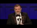 Brendan Gleeson accepts Domhnall Gleeson's Rising Star Award - IFTA 2011